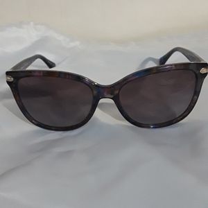 Coach confetti purple sunglasses